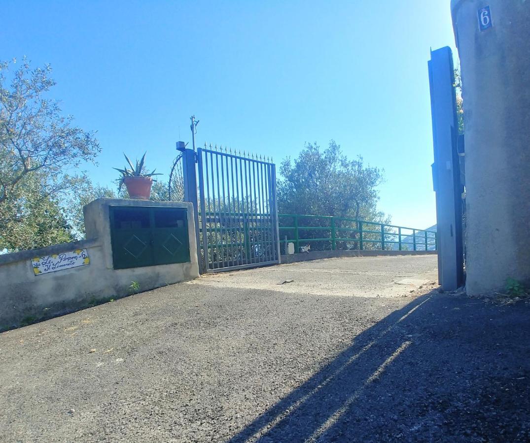 Apartamento Il Limoneto Furore Exterior foto